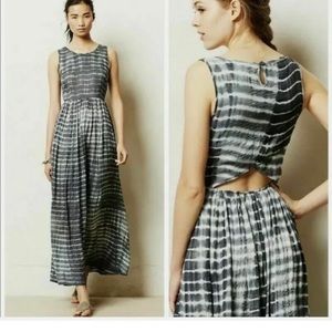 Anthropologie Neuw Shibori Maxi Dress